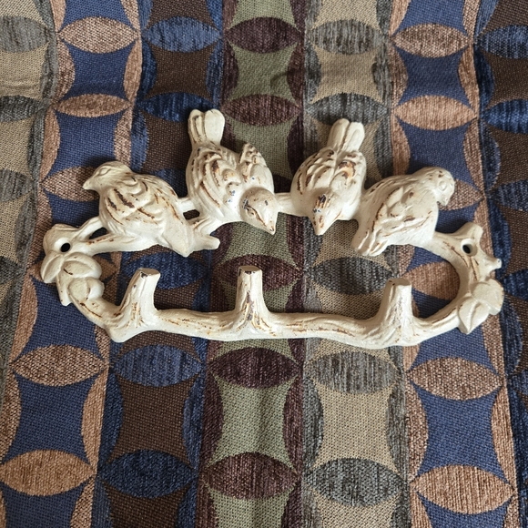 Other - Cast Iron Rustic Bird Wall Hook For Keys Or Small Items